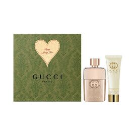 GUCCI GUILTY EAU DE TOILETTE DÁRKOVÁ SADA EDT 50 ML A TĚLOVÉ MLÉKO 50 ML