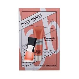 BRUNO BANANI MAGNETIC WOMAN GIFT SET EDP 30 ML AND SHOWER GEL 50 ML