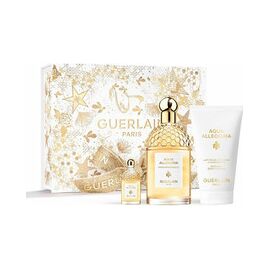 GUERLAIN AQUA ALLEGORIA MANDARINE BASILIC GIFT SET EDT 125ML, BODY LOTION 75ML AND MINI EDT 7.5ML