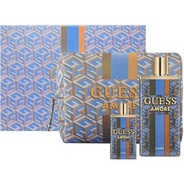 GUESS AMORE CAPRI DÁRKOVÁ SADA EDT 100 ML, MINIATURKA EDT 7,5 ML A KOSMETICKÁ TAŠKA