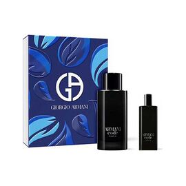 GIORGIO ARMANI CODE FOR MEN PARFUM GIFT SET PARFUM 125 ML AND MINIATURE PERFUME 15 ML