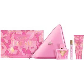 GUESS SEDUCTIVE DREAM DÁRKOVÁ SADA EDT 75 ML, MINIATURKA EDT 15 ML, TĚLOVÉ MLÉKO 100 ML A KOSMETICKÁ TAŠKA