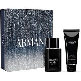GIORGIO ARMANI CODE FOR MEN PARFUM DÁRKOVÁ SADA PARFUM 50 ML A SPRCHOVÝ GEL 75 ML
