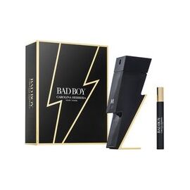 CAROLINA HERRERA BAD BOY GIFT SET EDT 100 ML AND MINIATURE EDT 10 ML