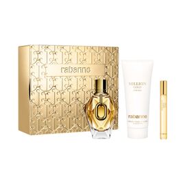 PACO RABANNE MILLION GOLD FOR HER GIFT SET EDP 90 ML, MINIATURE EDP AND BODY LOTION 100 ML