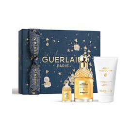 GUERLAIN AQUA ALLEGORIA FORTE MANDARINE BASILIC GIFT SET EDP 75ML, BODY LOTION 75ML AND MINIATURE EDP 7.5ML