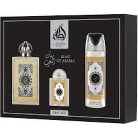 LATTAFA KING OF ARABIA DÁRKOVÁ SADA EDP 100 ML, DEOSPRAY 200 ML A EDP 20 ML