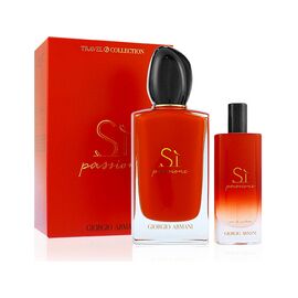 GIORGIO ARMANI SÍ PASSIONE GIFT SET EDP 100 ML AND EDP 15 ML
