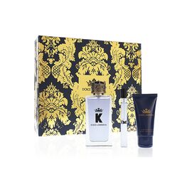 DOLCE GABBANA K BY DOLCE GABBANA GIFT SET EDT 100 ML, AFTER SHAVE 50 ML AND MINIATURE EDT 10 ML