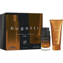 BUGATTI DYNAMIC MOVE AMBER DÁRKOVÁ SADA EDT 100 ML A SPRCHOVÝ GEL 200 ML