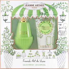 JEANNE ARTHES TEA TIME A PARIS MACARON AMANDE DÁRKOVÁ SADA EDP 100 ML A TĚLOVÉ MLÉKO 150 ML