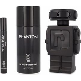 PACO RABANNE PHANTOM PARFUM DÁRKOVÁ SADA PARFUM 100 ML, DEOSPRAY 150 ML A MINIATURKA PARFUM 10 ML