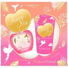 JEANNE ARTHES AMORE MIO TROPICAL CRUSH DÁRKOVÁ SADA EDP 100 ML A TĚLOVÉ MLÉKO 200 ML