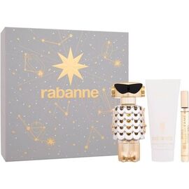 PACO RABANNE FAME DÁRKOVÁ SADA EDP 80 ML, TĚLOVÉ MLÉKO 100 ML A MINIATURKA EDP 10 ML