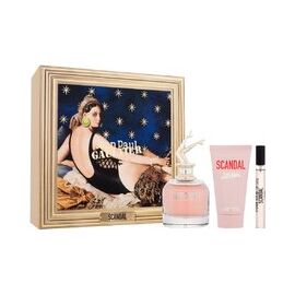 JEAN PAUL GAULTIER SCANDAL GIFT SET EDP 80 ML, BODY LOTION 75 ML AND MINIATURE EDP 10 ML
