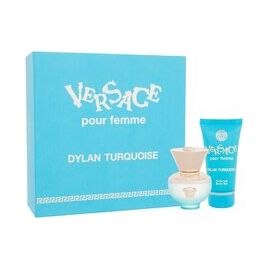 VERSACE DYLAN TURQUOISE POUR FEMME GIFT SET EDT 30 ML AND BODY GEL 50 ML