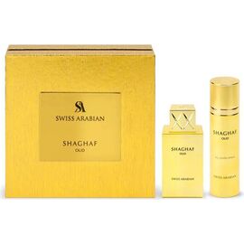 SWISS ARABIAN SHAGHAF OUD DÁRKOVÁ SADA EDP 75 ML A TĚLOVÝ SPREJ 75 ML