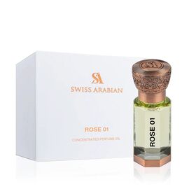 SWISS ARABIAN ROSE 01 CONCENTRATED PERFUMED OIL UNISEX 12 ML
