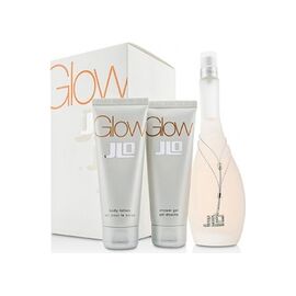 JENNIFER LOPEZ GLOW BY JLO GREAT GIFT SET 100 ML EDT, BODY LOTION GLOW BY JLO AND 75 ML SHOWER GEL GLOW BY JLO 75 ML