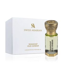 SWISS ARABIAN SHAGHAF OUD AHMAR CONCENTRATED PERFUMED OIL UNISEX 12 ML