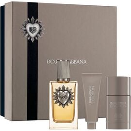 DOLCE GABBANA DEVOTION POUR HOMME DÁRKOVÁ SADA EDP 100 ML, DEOSTICK 75 G A SPRCHOVÝ GEL 50 ML