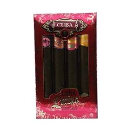 CUBA LATINO FOR WOMEN GIFT SET CUBA CACTUS EDT 35 ML, CUBA CARNAVAL EDT 35 ML, CUBA COPACABANA EDT 35 ML, CUBA MAYA EDT 35 ML
