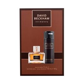 DAVID BECKHAM INTIMATELY FOR MEN GIFT SET EDT 75 ML AND DEOSPRAY 150 ML