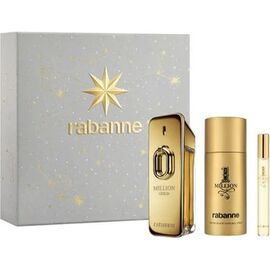 PACO RABANNE MILLION GOLD DÁRKOVÁ SADA EDP 100 ML, DEOSPRAY 150 ML A MINIATURKA EDP 10 ML
