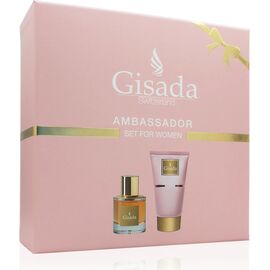 GISADA AMBASSADOR WOMEN GIFT SET EDP 50 ML A SHOWER GEL 100 ML