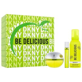 DKNY BE DELICIOUS GIFT SET EDP 100 ML, MINIATURE EDP 15 ML AND SHOWER FOAM 150 ML
