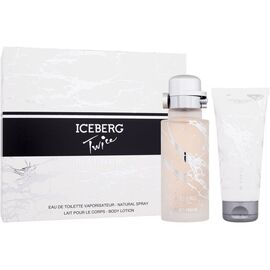 ICEBERG TWICE PLATINUM GIFT SET EDT 125 ML AND BODY LOTION 100 ML