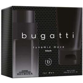 BUGATTI DYNAMIC MOVE BLACK GIFT SET EDT 100 ML A SHOWER GEL 200 ML