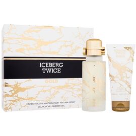 ICEBERG TWICE GOLD GIFT SET EDT 125 ML AND SHOWER GEL 100 ML