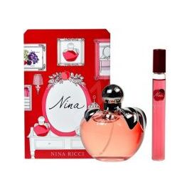 NINA RICCI NINA GIFT SET EDT 50 ML MINIATURES AND NINA EDT 10 ML