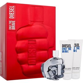 DIESEL ONLY THE BRAVE DÁRKOVÁ SADA EDT 125 ML A SPRCHOVÝ GEL 2 X 75 ML