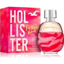HOLLISTER FESTIVAL VIBES EAU DE PARFUM FOR WOMEN 100 ML