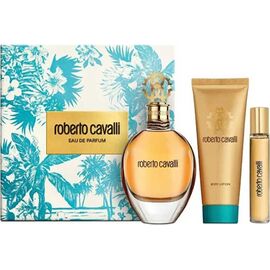 CAVALLI ROBERTO ROBERTO CAVALLI DÁRKOVÁ SADA EDP 75 ML, TĚLOVÉ MLÉKO 100 ML A MINIATURKA EDP 15 ML