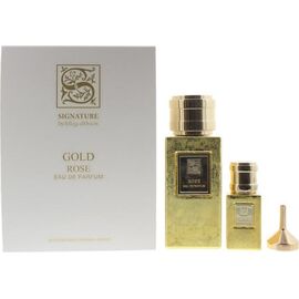 SIGNATURE ROSE DÁRKOVÁ SADA EDP 100 ML, EDP 15 ML A TRYCHTÝŘ