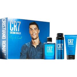 CRISTIANO RONALDO CR7 PLAY IT COOL DÁRKOVÁ SADA EDT 100 ML, DEOSPRAY 150 ML A SPRCHOVÝ GEL 150 ML