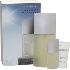 ISSEY MIYAKE L'EAU D'ISSEY POUR HOMME GIFT SET 125 ML EDT, L'EAU D'ISSEY POUR HOMME EDT 15 ML SHOWER GEL AND L'EAU D'ISSEY POUR HOMME 30 ML
