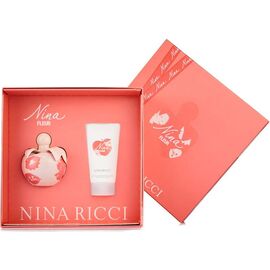 NINA RICCI NINA FLEUR DÁRKOVÁ SADA EDT 80 ML A TĚLOVÉ MLÉKO 75 ML