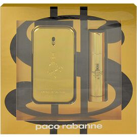 PACO RABANNE 1 MILLION GIFT SET EDT 50 ML AND MINIATURE 1 MILLION EDT 10 ML