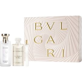 BVLGARI EAU PARFUMÉE AU THÉ BLANC DÁRKOVÁ SADA EDT 75 ML, SPRCHOVÝ GEL 75 ML A MINIATURKA EDT 10 ML