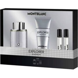 MONT BLANC EXPLORER PLATINUM DÁRKOVÁ SADA EDP 100 ML, SPRCHOVÝ GEL 100 ML A MINIATURKA EDP 2 X 7,5 ML