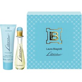 LAURA BIAGIOTTI LAURA GIFT SET EDT 25 ML BODY LOTION 50 ML LAURA