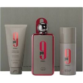 AFNAN 9 PM REBEL DÁRKOVÁ SADA EDP 100 ML, SPRCHOVÝ GEL 150 ML A DEOSPRAY 150 ML