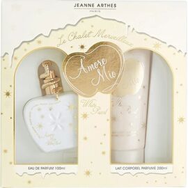 JEANNE ARTHES AMORE MIO WHITE PEARL DÁRKOVÁ SADA EDP 100 ML A TĚLOVÉ MLÉKO 200 ML 100ML