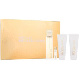 MICHAEL KORS SEXY AMBER DÁRKOVÁ SADA EDP 100 ML, MINIATURKA EDP 5 ML, SPRCHOVÝ GEL 100 ML A TĚLOVÉ MLÉKO 100 ML 100ML