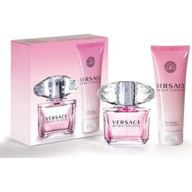 VERSACE BRIGHT CRYSTAL EAU DE TOILETTE FOR WOMEN 90 ML + TĚLOVÉ MLÉKO 100 ML GIFT SET