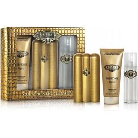 CUBA PRESTIGE LEGACY DÁRKOVÁ SADA EDT 90 ML, SPRCHOVÝ GEL 200 ML A VODA PO HOLENÍ 100 ML